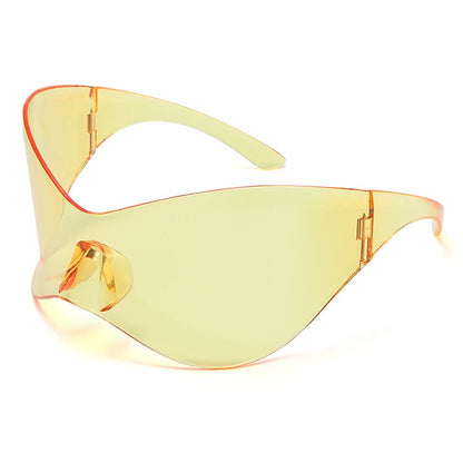 Cycling Oversized Punk Rimless Goggle. - Maison Novaire