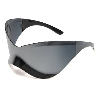 Cycling Oversized Punk Rimless Goggle. - Maison Novaire