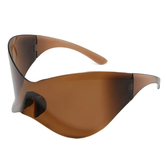 Cycling Oversized Punk Rimless Goggle. - Maison Novaire