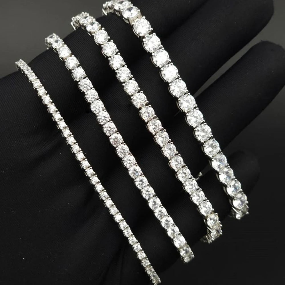 Dainty Moissanite Tennis Bracelet. - Maison Novaire