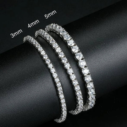 Dainty Moissanite Tennis Bracelet. - Maison Novaire