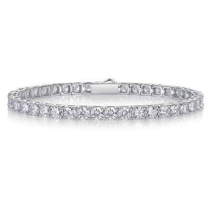Dainty Moissanite Tennis Bracelet. - Maison Novaire