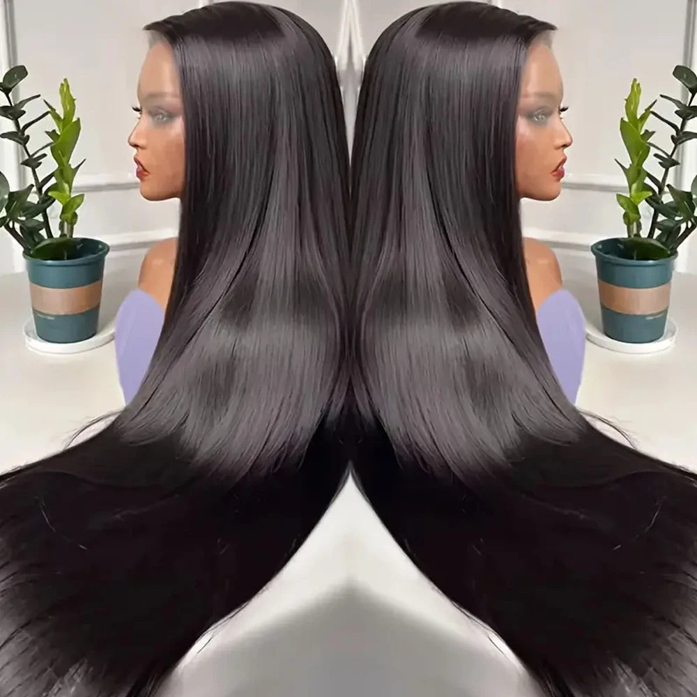 Deep Wave Human Hair HD Lace Wig | Maison Hair Atelier  - 250% / 38inches / United States|13x6 Glueless Wig - Maison Novaire
