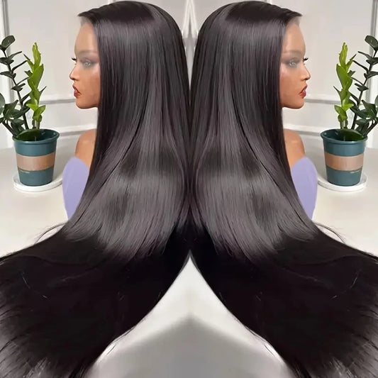 Deep Wave Human Hair HD Lace Wig | Maison Hair Atelier  - 250% / 38inches / United States|13x6 Glueless Wig - Maison Novaire