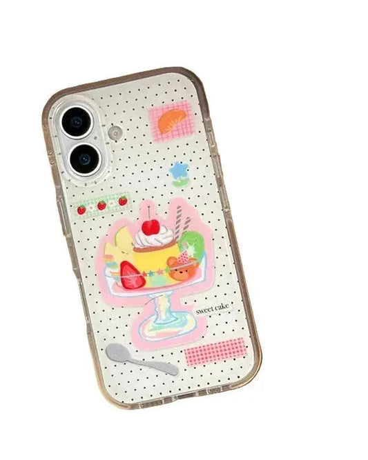Dessert Ice Cream Stand Holder Phone Case - BLAKESTORE-NG