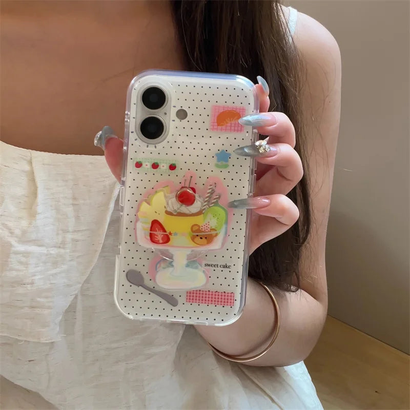 Dessert Ice Cream Stand Holder Phone Case - Maison Novaire
