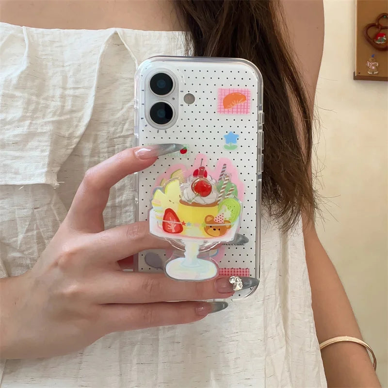 Dessert Ice Cream Stand Holder Phone Case - Maison Novaire