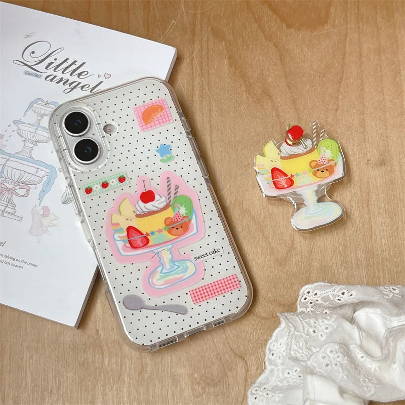 Dessert Ice Cream Stand Holder Phone Case - Maison Novaire