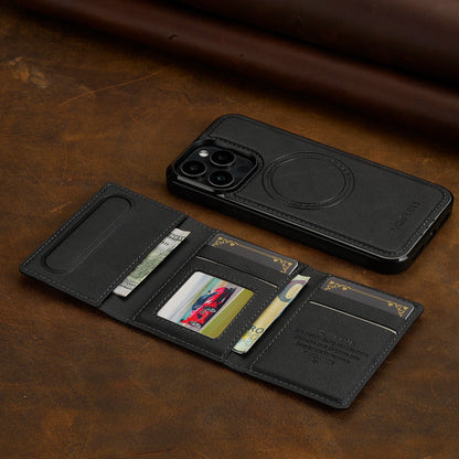 Detachable Magnetic Leather Case For iPhone - Maison Novaire #