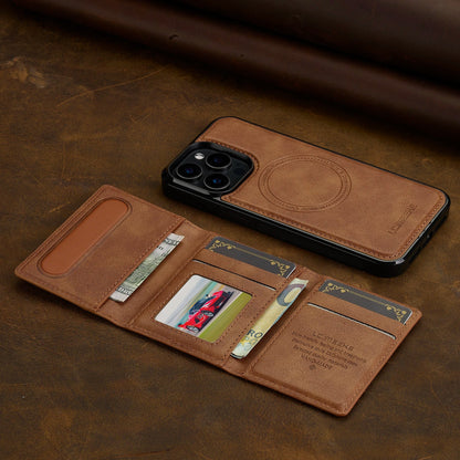 Detachable Magnetic Leather Case For iPhone - Maison Novaire #