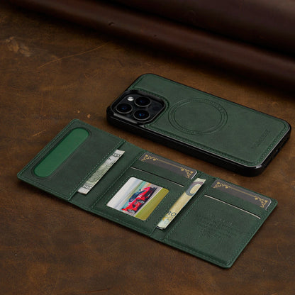 Detachable Magnetic Leather Case For iPhone - Maison Novaire #