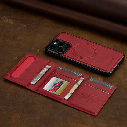 Detachable Magnetic Leather Case For iPhone - Maison Novaire #