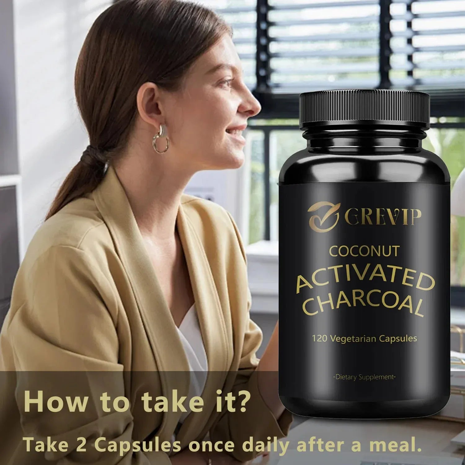 Detoxification, Gas Relieve &nbsp;&amp; Bloating Coconut Charcoal Supplement. - BLAKESTORE-NG