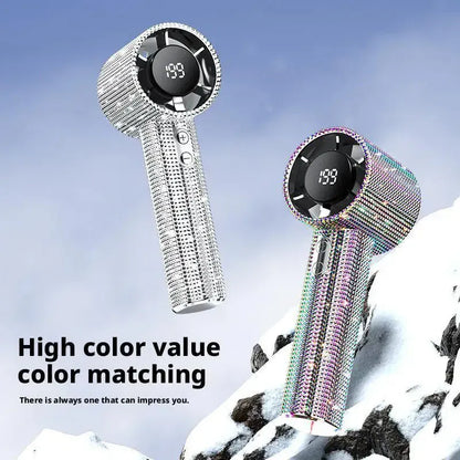 Diamond handheld Fan. - BLAKESTORE-NG