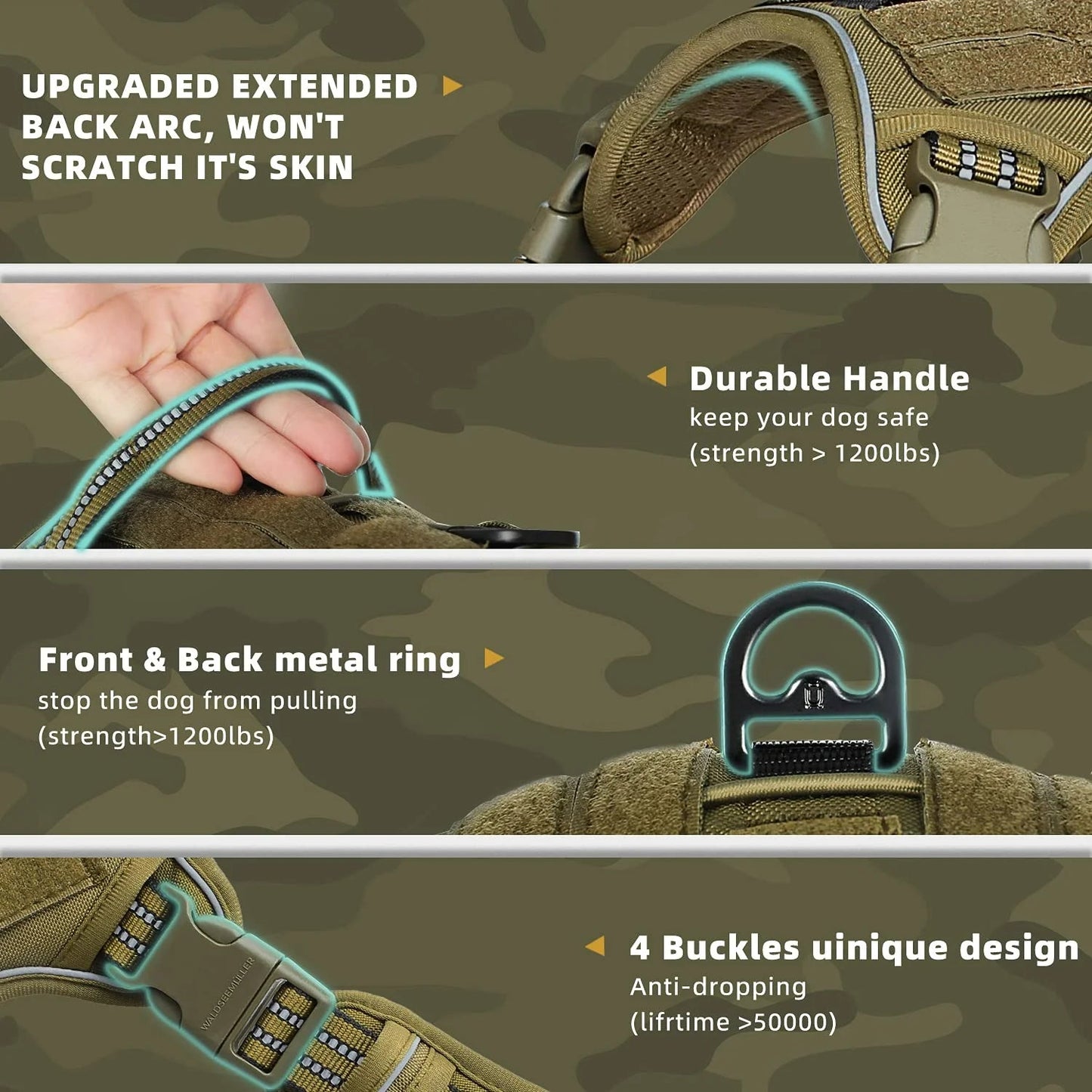 Dog Harness for Middle - Large Dog. - Maison Novaire