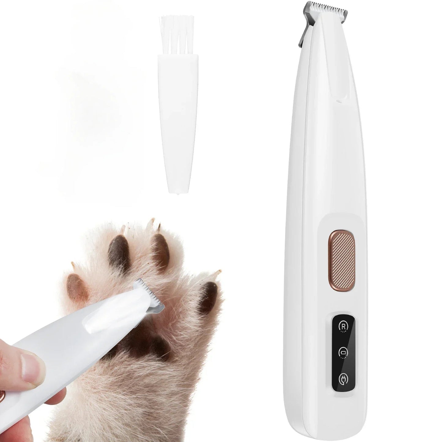 Dog Paw Trimmer with LED Light Fully Waterproof. - Maison Novaire #