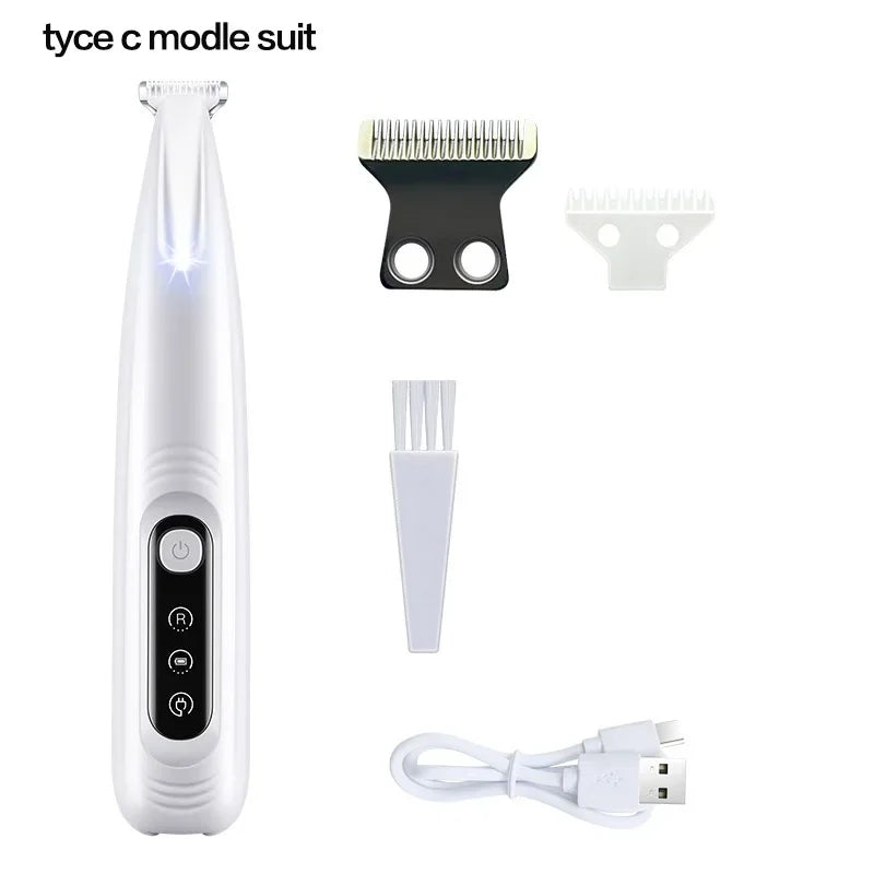 Dog Paw Trimmer with LED Light Fully Waterproof. - Maison Novaire #