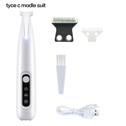 Dog Paw Trimmer with LED Light Fully Waterproof. - Maison Novaire #