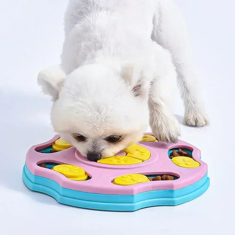 Dog Puzzle Toys Slow Feeder Puppy food dispenser. - Maison Novaire