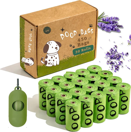 EPI Biodegradable Dog Poop Bags Lavender Scented. - Maison Novaire