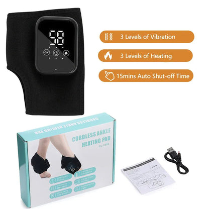 Electric Heated Ankle Massager – Infrared & Vibration Therapy - BLAKESTORE-NG