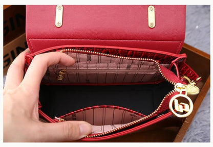 Fancy Leather Handbag - Maison Novaire #
