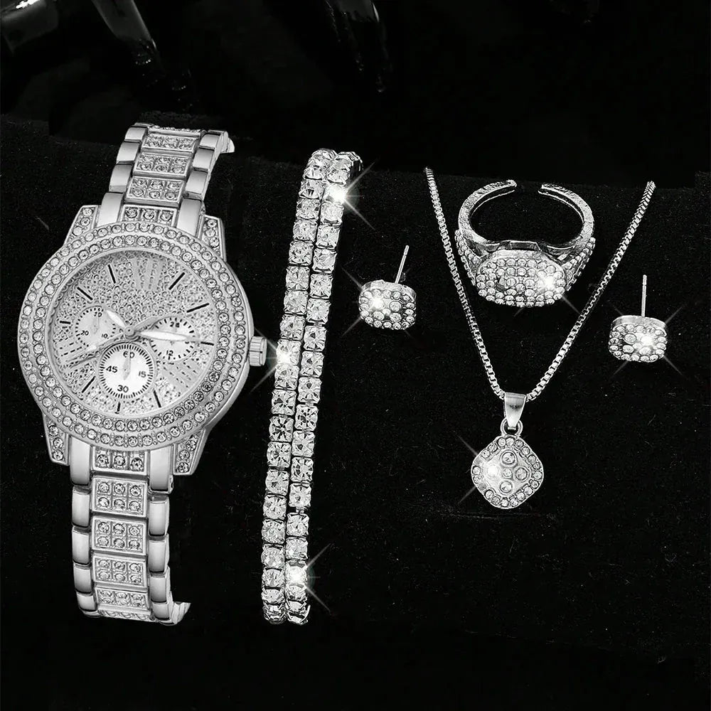 Female Bracelet Watches Set - BLAKESTORE-NG