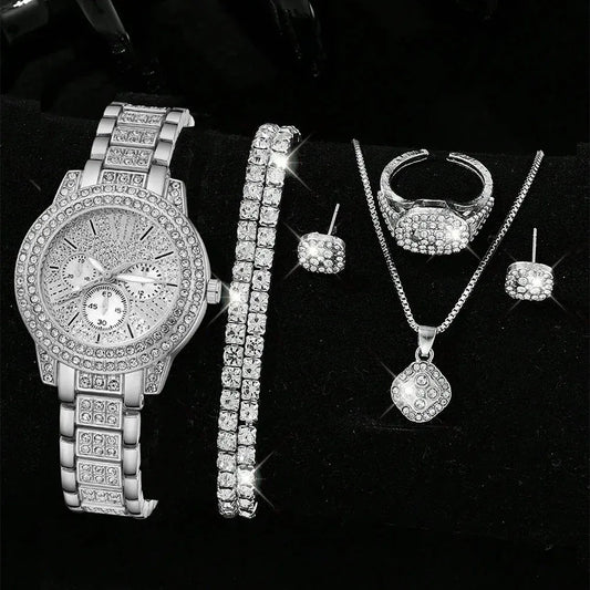 Female Bracelet Watches Set - BLAKESTORE-NG