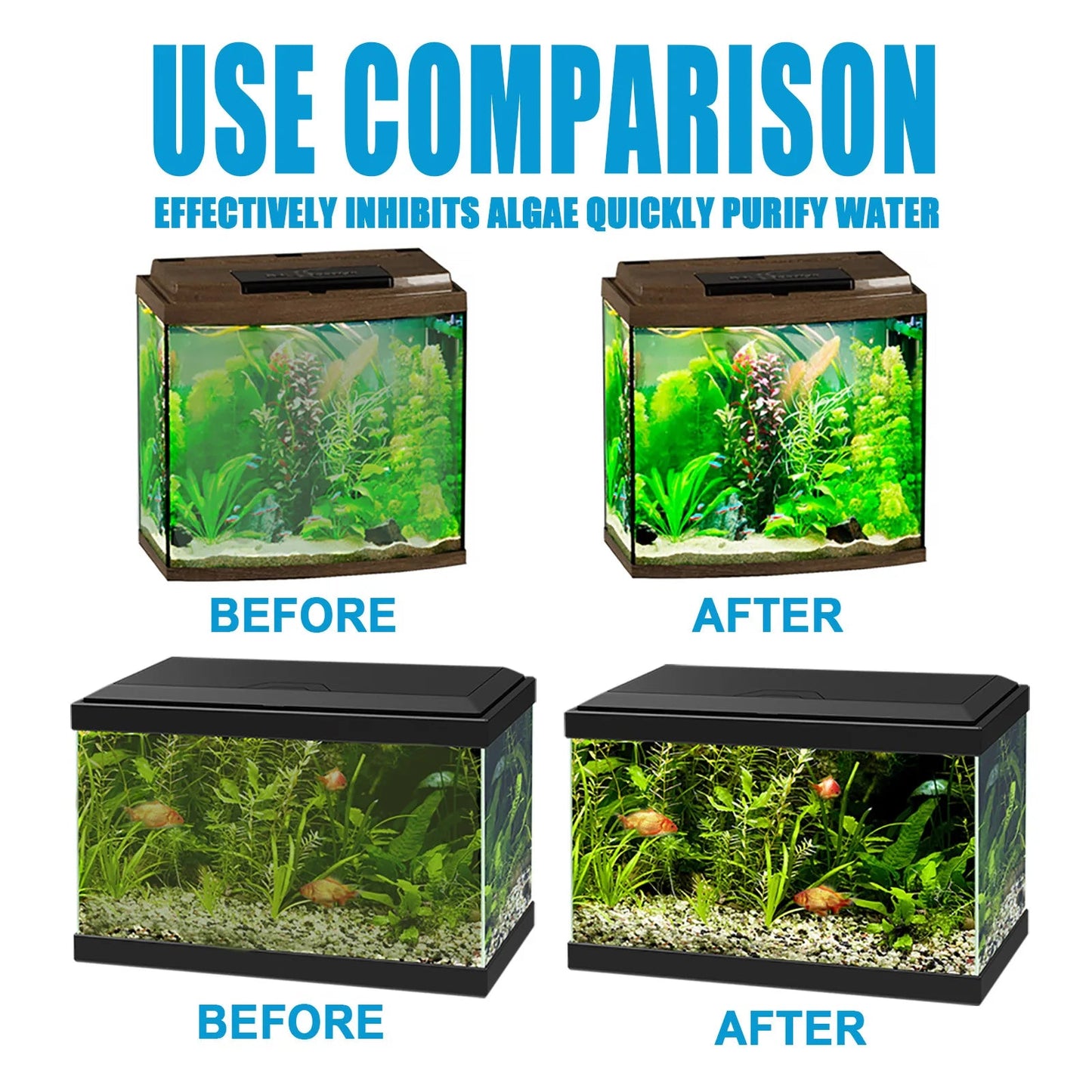 Fish Tank Cleaning Algae Tablets. - Maison Novaire