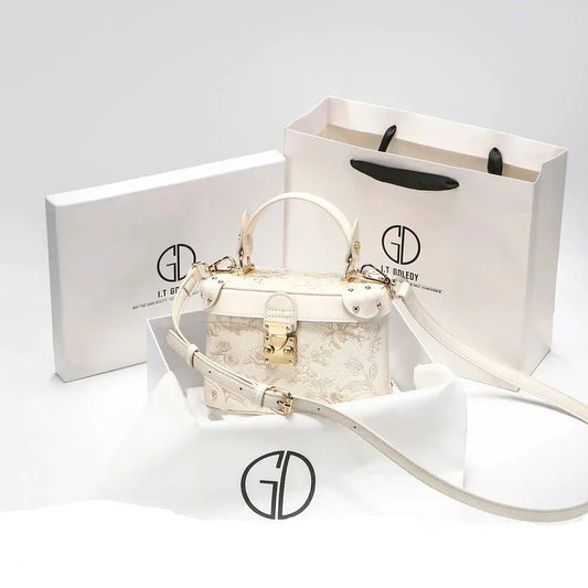 Floral Embossed Handbag - BLAKESTORE-NG