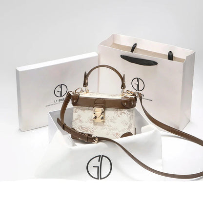 Floral Embossed Handbag - Maison Novaire #