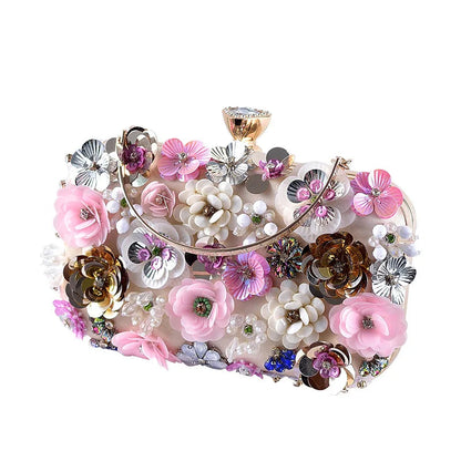 Floral Wedding Clutch - Maison Novaire #