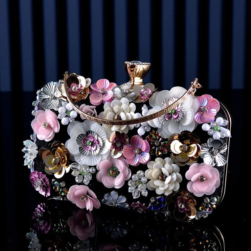Floral Wedding Clutch - Maison Novaire #