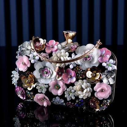 Floral Wedding Clutch - Maison Novaire #