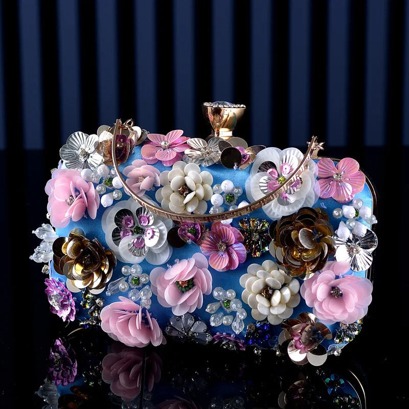 Floral Wedding Clutch - Maison Novaire #