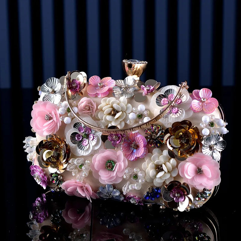 Floral Wedding Clutch - Maison Novaire #