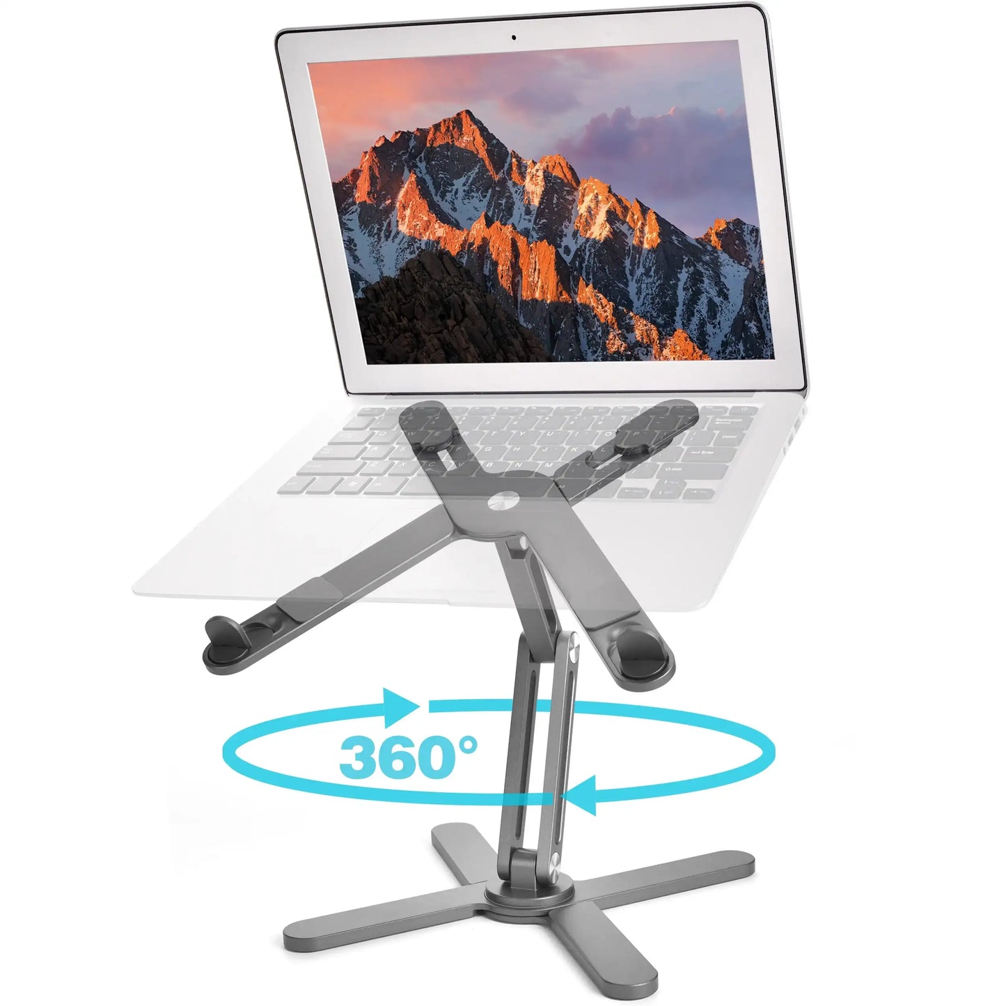 Foldable 360° Laptop Stand Riser - Maison Novaire #