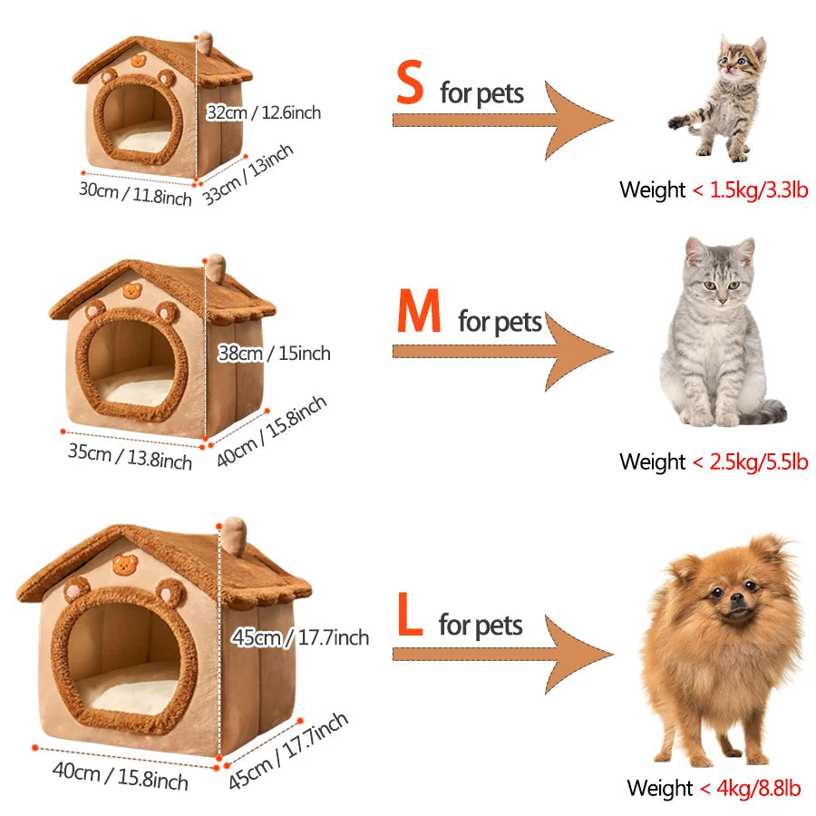 Foldable Pet House. - Maison Novaire #