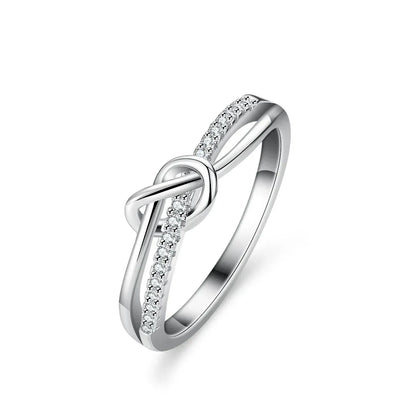 Full Moissanite Ring | 925 Silver 18K Gold Plated Wedding & Engagement Band - Maison Novaire