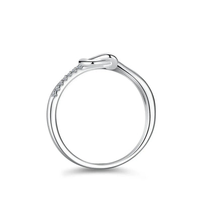 Full Moissanite Ring | 925 Silver 18K Gold Plated Wedding & Engagement Band - Maison Novaire