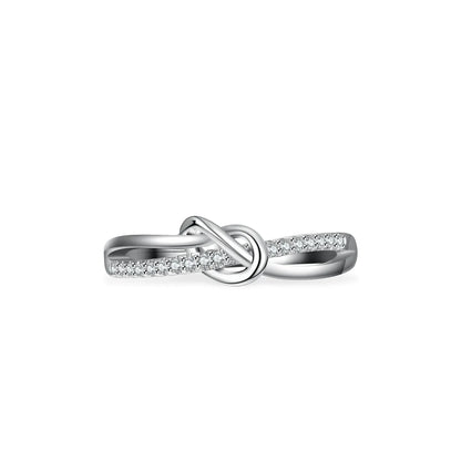 Full Moissanite Ring | 925 Silver 18K Gold Plated Wedding & Engagement Band - Maison Novaire