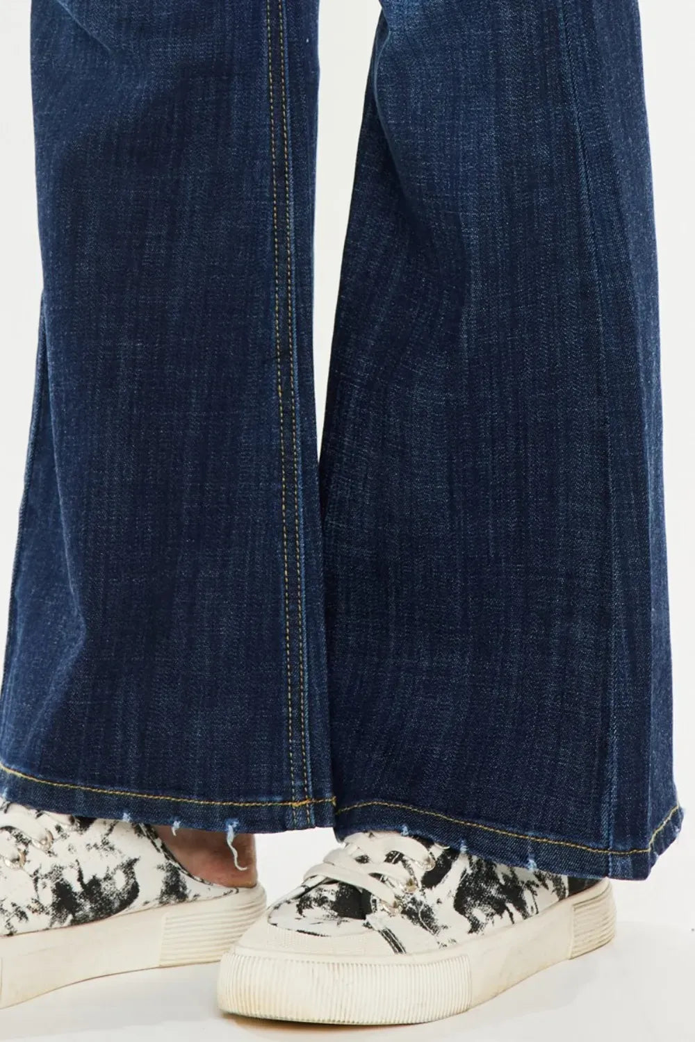 Full Size Mid Rise Flare Jeans - BLAKESTORE-NG