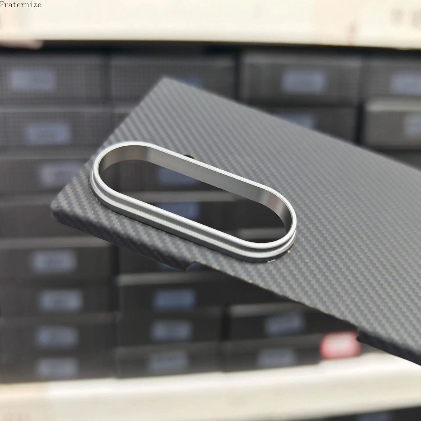 Galaxy Z Fold 7 Shockproof Carbon Fiber Phone Case. - Maison Novaire