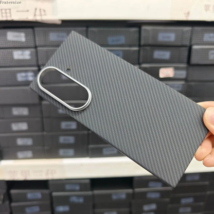 Galaxy Z Fold 7 Shockproof Carbon Fiber Phone Case. - Maison Novaire
