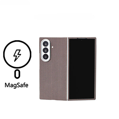Galaxy Z Fold 7 Shockproof Carbon Fiber Phone Case. - Maison Novaire
