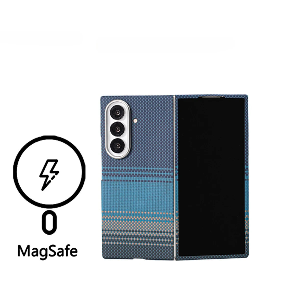 Galaxy Z Fold 7 Shockproof Carbon Fiber Phone Case. - Maison Novaire