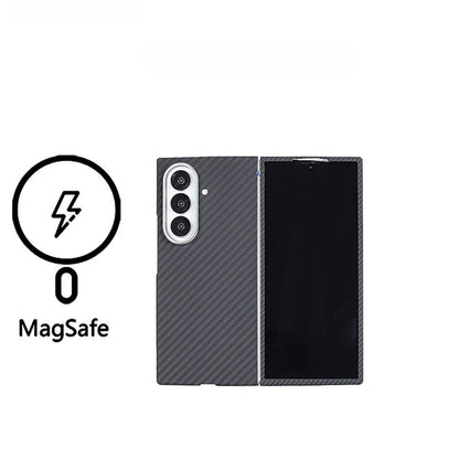 Galaxy Z Fold 7 Shockproof Carbon Fiber Phone Case. - Maison Novaire