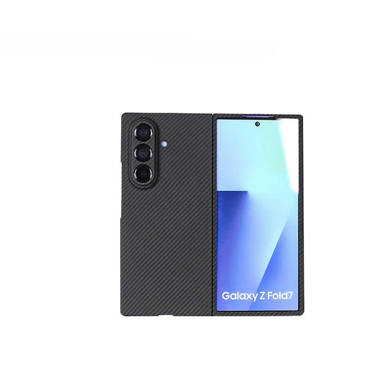 Galaxy Z Fold 7 Shockproof Carbon Fiber Phone Case. - Maison Novaire