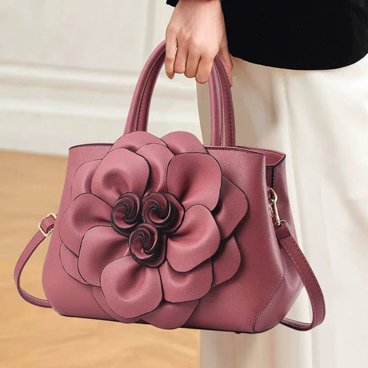 Genuine Leather Embroidery Shoulder & Crossbody Bag - BLAKESTORE-NG