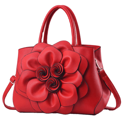 Genuine Leather Embroidery Shoulder & Crossbody Bag - Maison Novaire